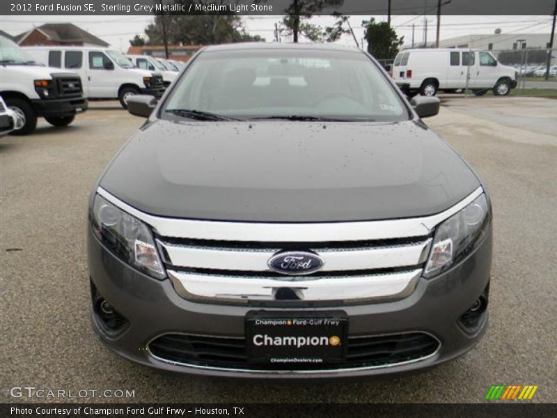 Sterling Grey Metallic / Medium Light Stone 2012 Ford Fusion SE
