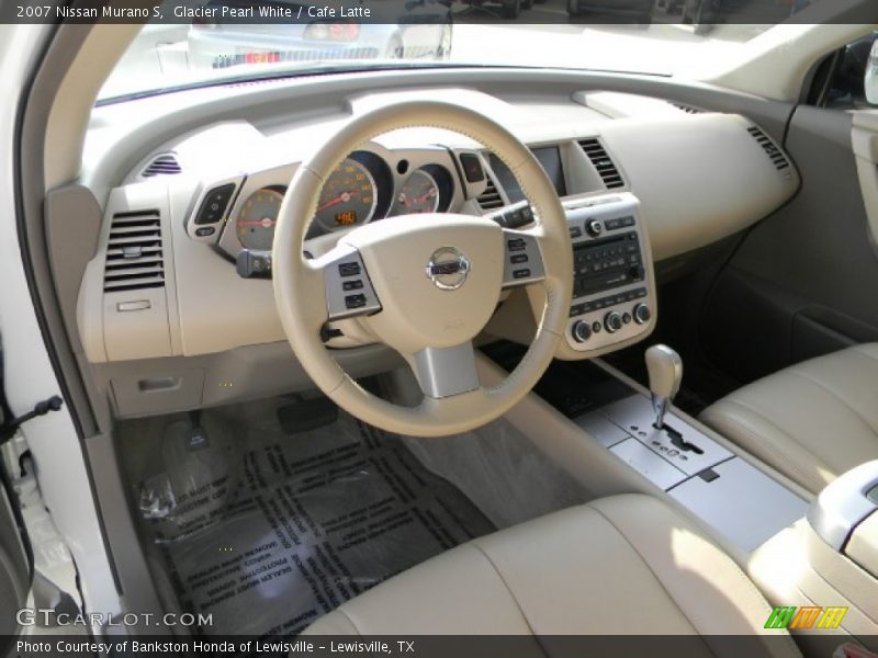 Glacier Pearl White / Cafe Latte 2007 Nissan Murano S
