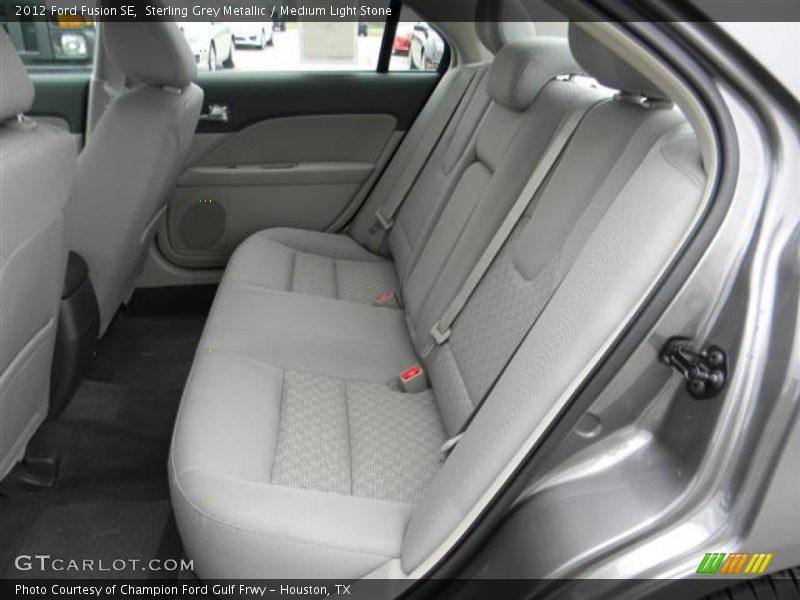 Sterling Grey Metallic / Medium Light Stone 2012 Ford Fusion SE