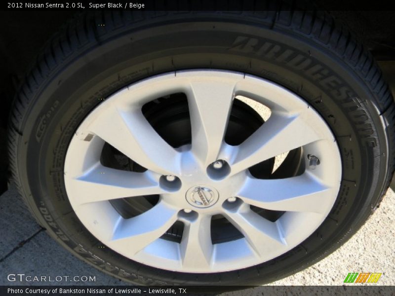Super Black / Beige 2012 Nissan Sentra 2.0 SL