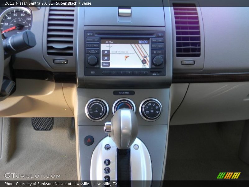 Super Black / Beige 2012 Nissan Sentra 2.0 SL