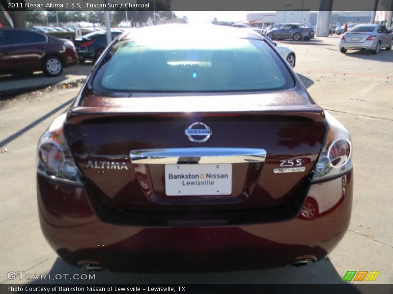 Tuscan Sun / Charcoal 2011 Nissan Altima 2.5 S