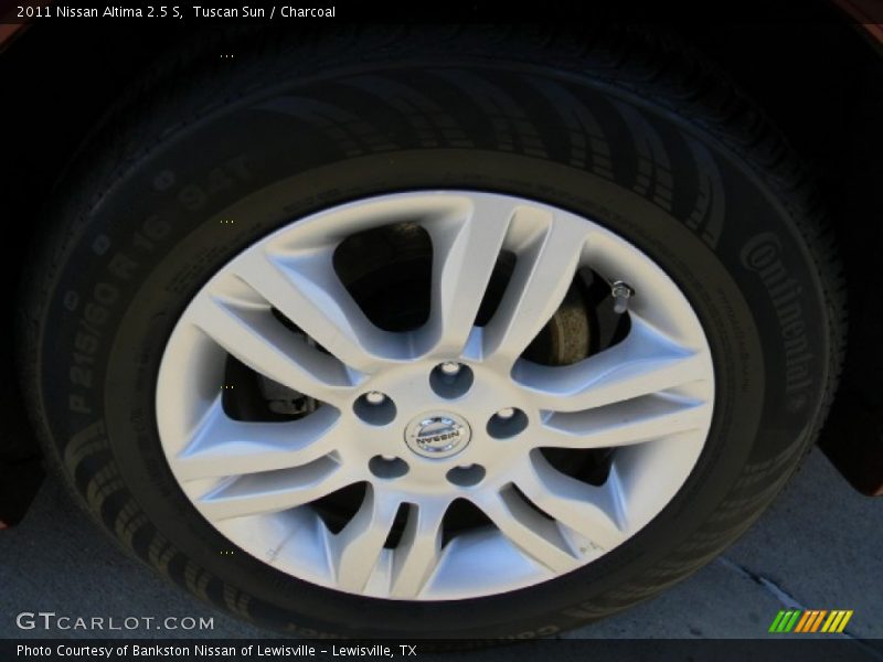 Tuscan Sun / Charcoal 2011 Nissan Altima 2.5 S