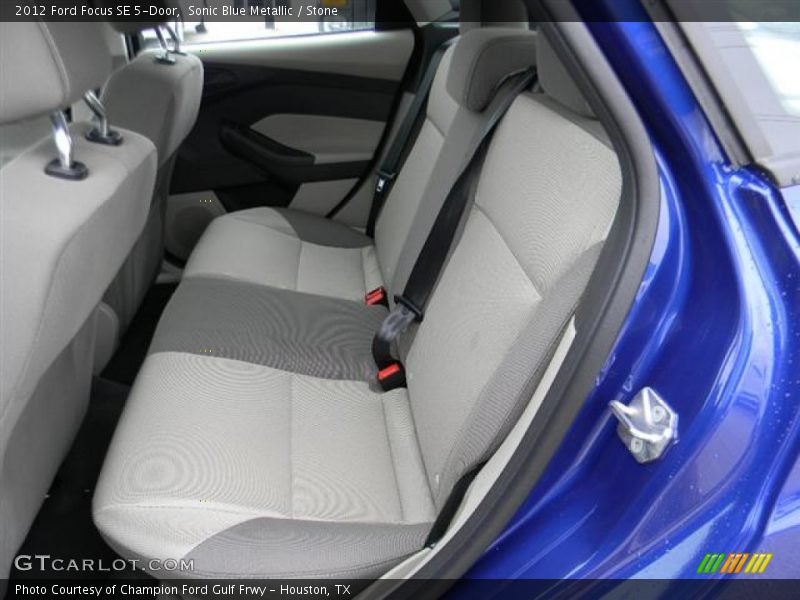 Sonic Blue Metallic / Stone 2012 Ford Focus SE 5-Door