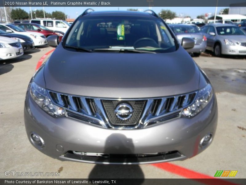 Platinum Graphite Metallic / Black 2010 Nissan Murano LE