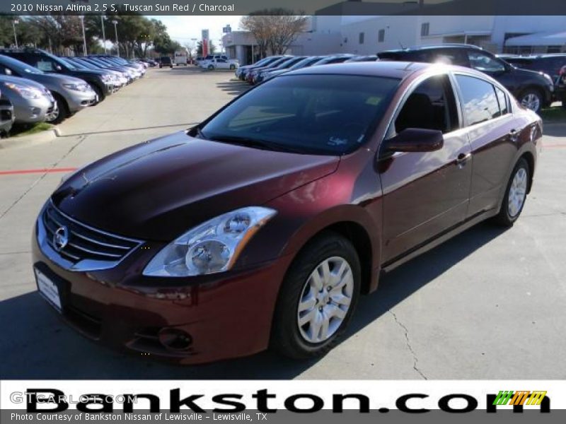 Tuscan Sun Red / Charcoal 2010 Nissan Altima 2.5 S