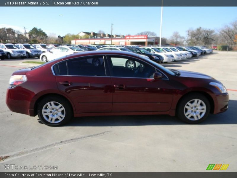Tuscan Sun Red / Charcoal 2010 Nissan Altima 2.5 S