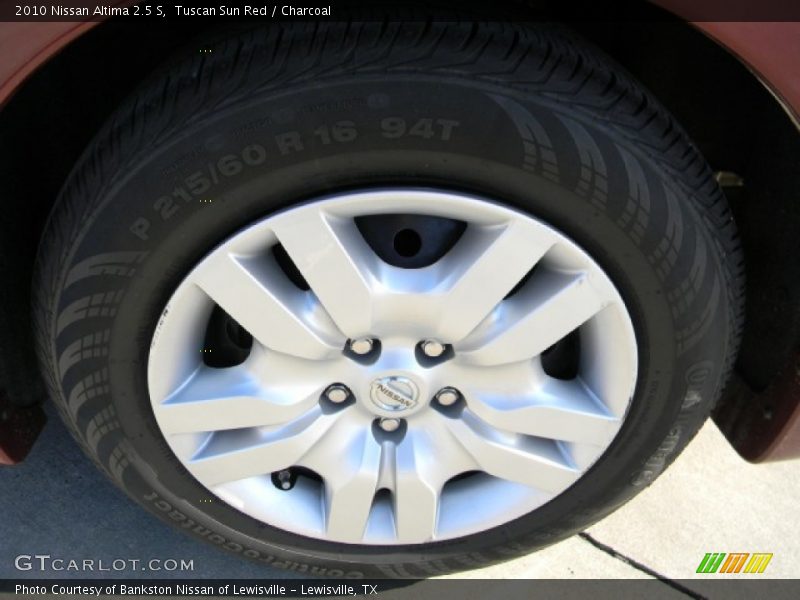 Tuscan Sun Red / Charcoal 2010 Nissan Altima 2.5 S