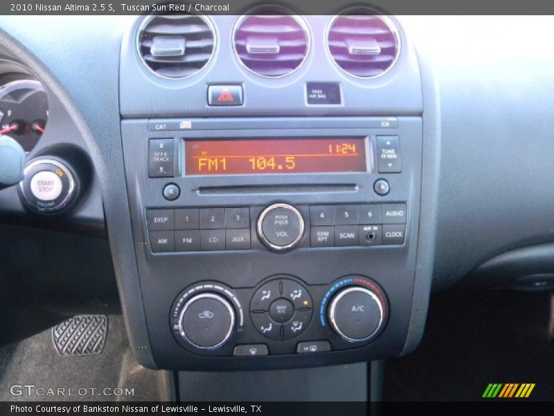 Tuscan Sun Red / Charcoal 2010 Nissan Altima 2.5 S
