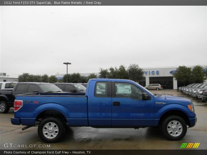  2012 F150 STX SuperCab Blue Flame Metallic