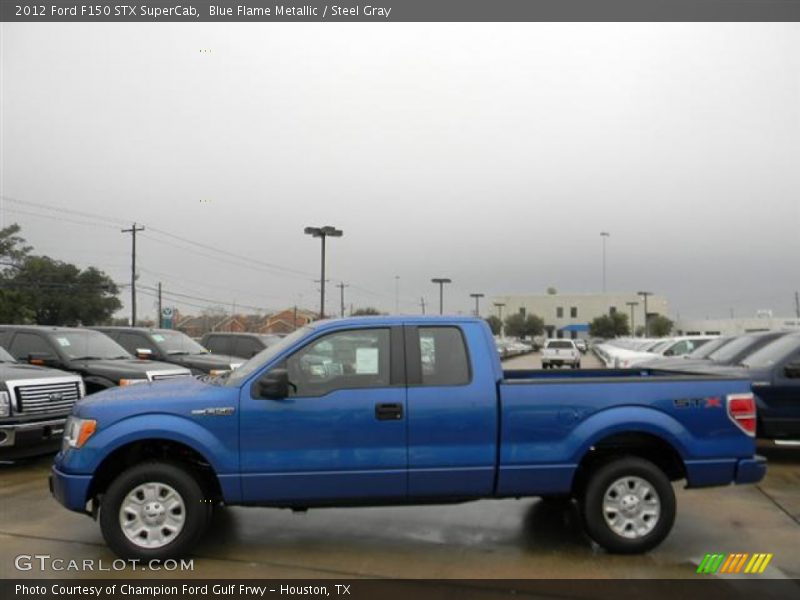  2012 F150 STX SuperCab Blue Flame Metallic