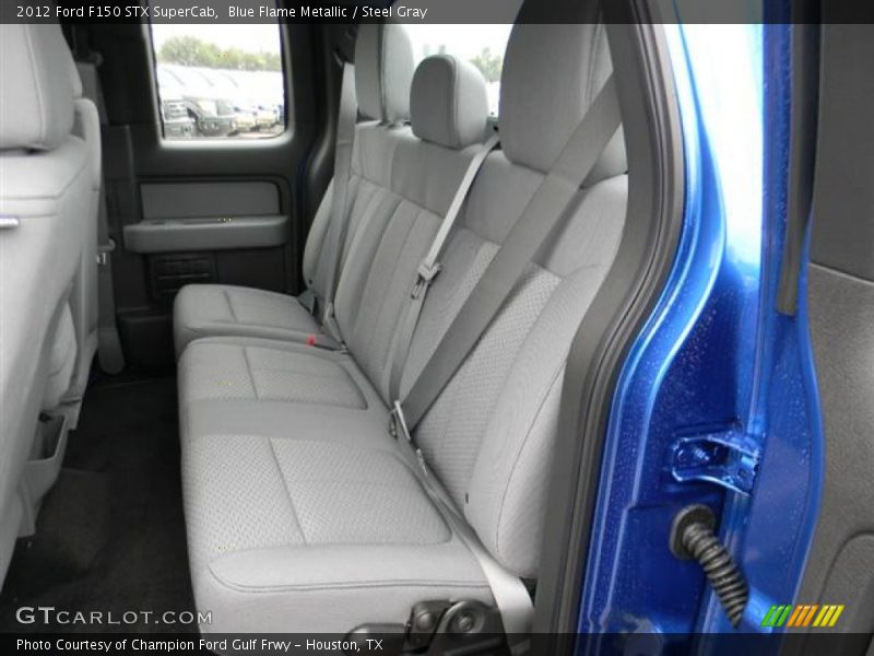 Blue Flame Metallic / Steel Gray 2012 Ford F150 STX SuperCab