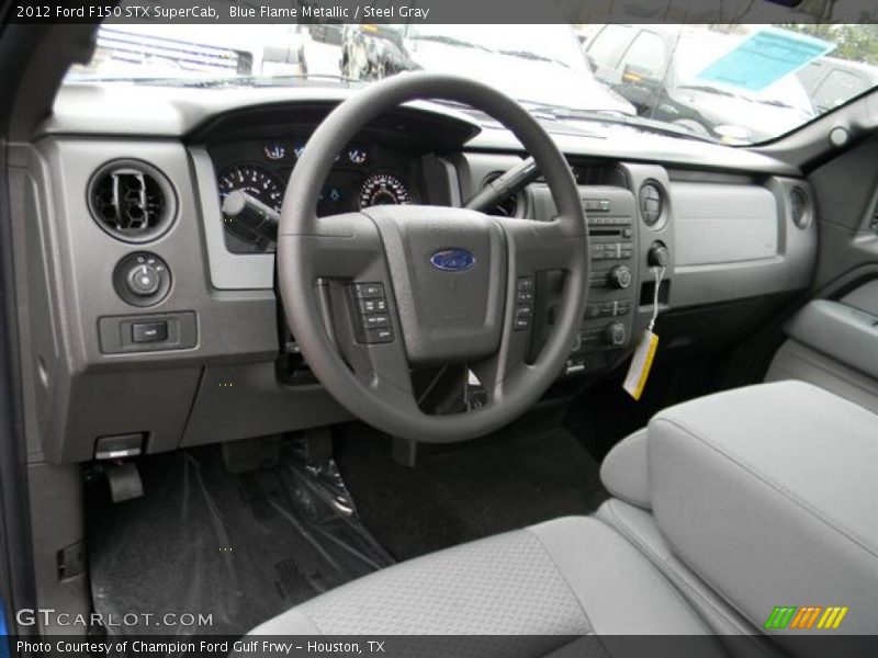 Dashboard of 2012 F150 STX SuperCab