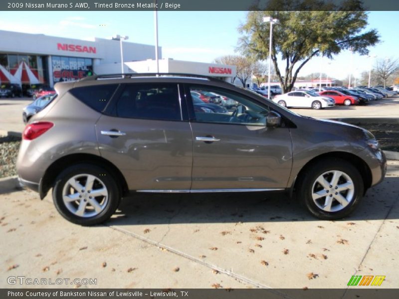 Tinted Bronze Metallic / Beige 2009 Nissan Murano S AWD