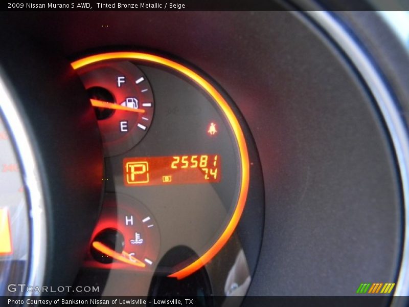 Tinted Bronze Metallic / Beige 2009 Nissan Murano S AWD