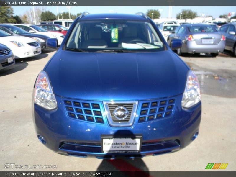 Indigo Blue / Gray 2009 Nissan Rogue SL