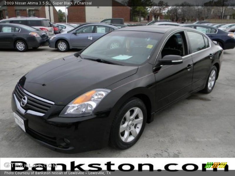 Super Black / Charcoal 2009 Nissan Altima 3.5 SL