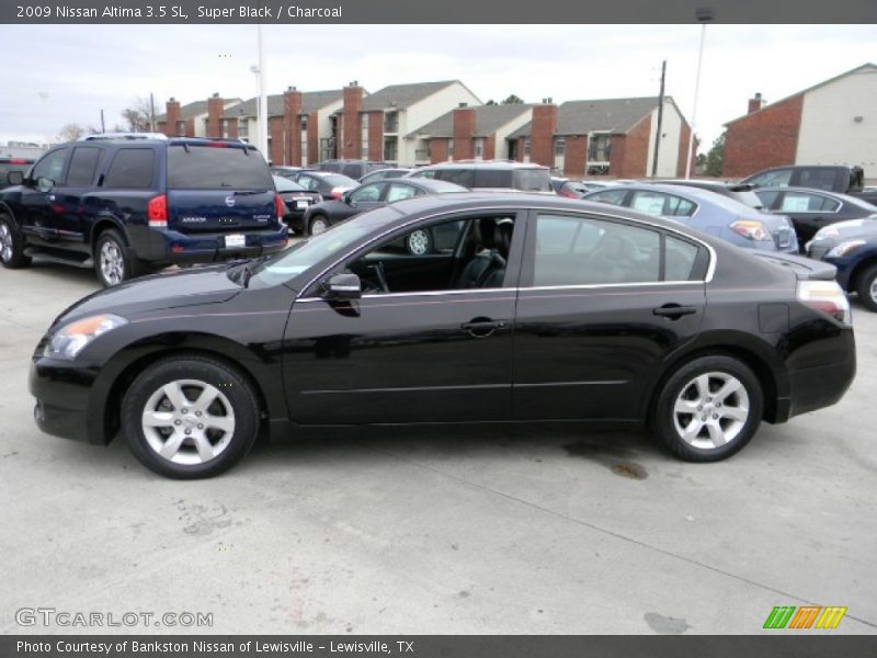 Super Black / Charcoal 2009 Nissan Altima 3.5 SL