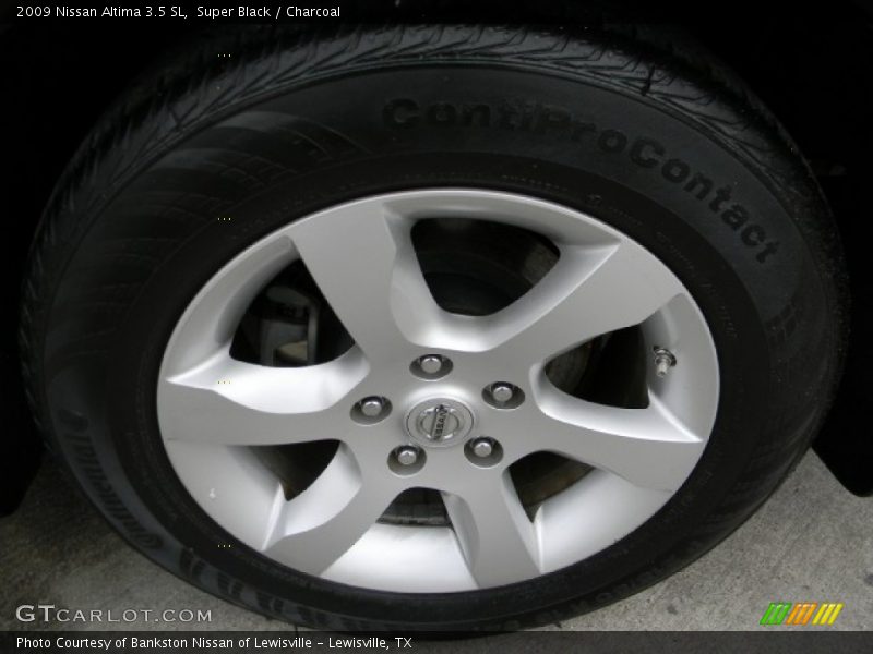 Super Black / Charcoal 2009 Nissan Altima 3.5 SL