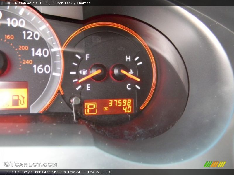 Super Black / Charcoal 2009 Nissan Altima 3.5 SL