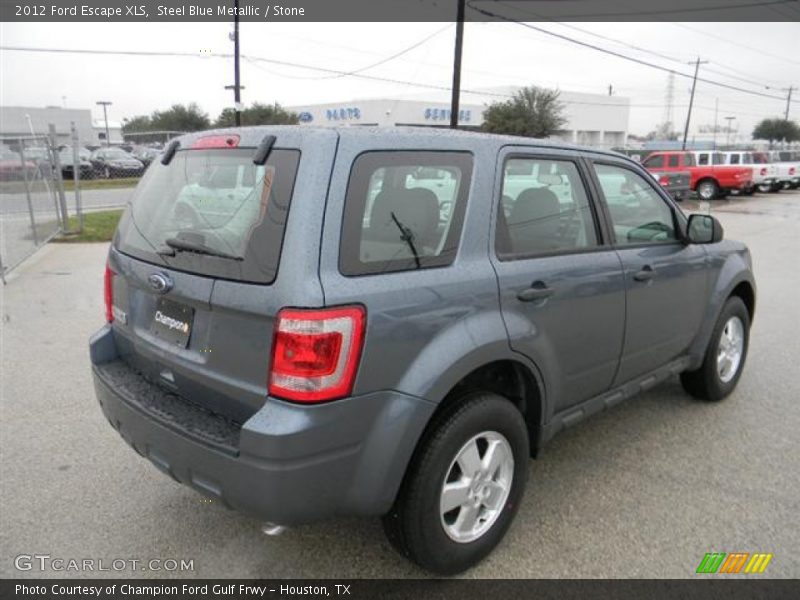 Steel Blue Metallic / Stone 2012 Ford Escape XLS