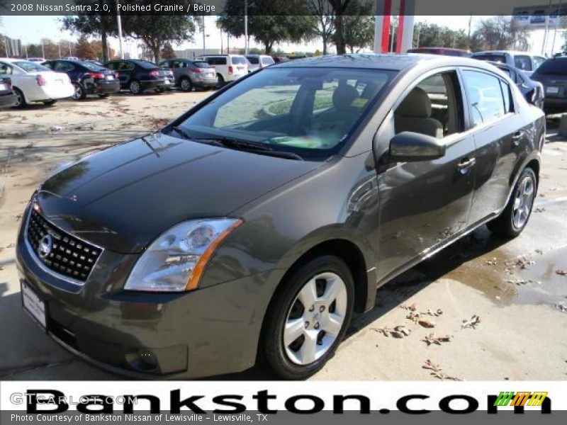 Polished Granite / Beige 2008 Nissan Sentra 2.0