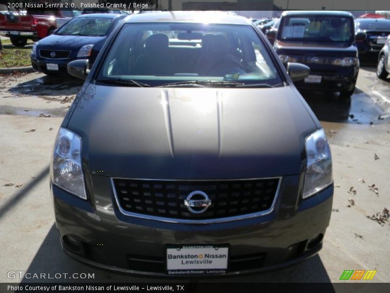 Polished Granite / Beige 2008 Nissan Sentra 2.0