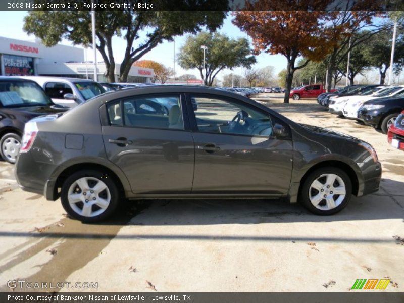 Polished Granite / Beige 2008 Nissan Sentra 2.0