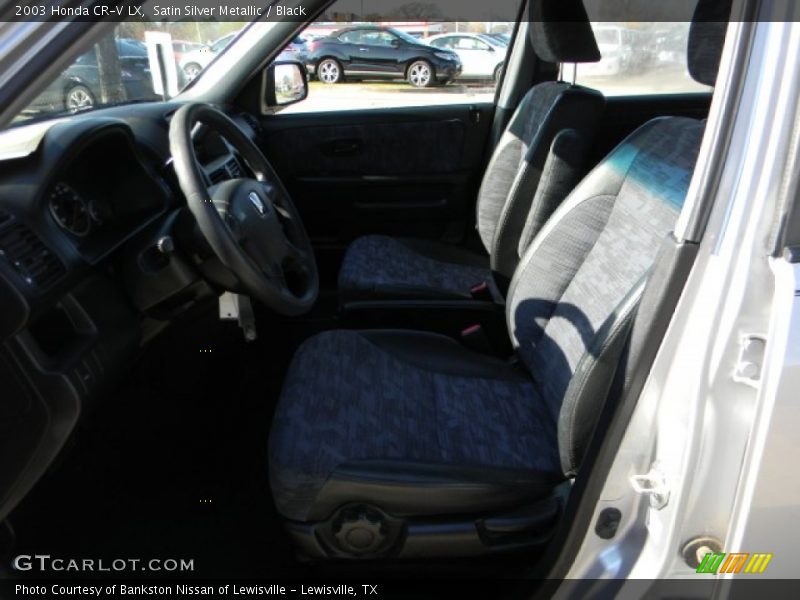 Satin Silver Metallic / Black 2003 Honda CR-V LX