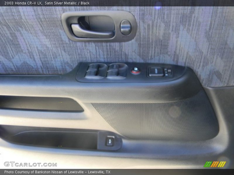 Satin Silver Metallic / Black 2003 Honda CR-V LX