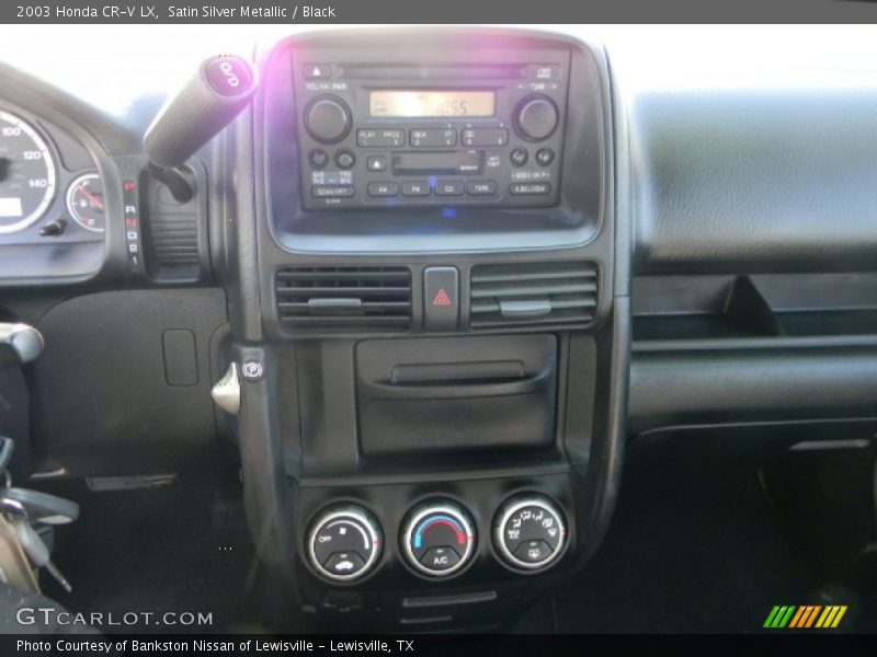 Satin Silver Metallic / Black 2003 Honda CR-V LX