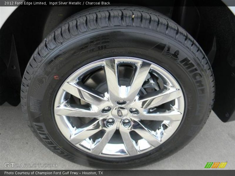 Ingot Silver Metallic / Charcoal Black 2012 Ford Edge Limited