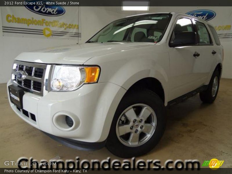 White Suede / Stone 2012 Ford Escape XLS