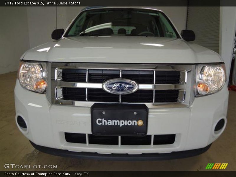 White Suede / Stone 2012 Ford Escape XLS