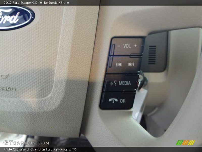 White Suede / Stone 2012 Ford Escape XLS
