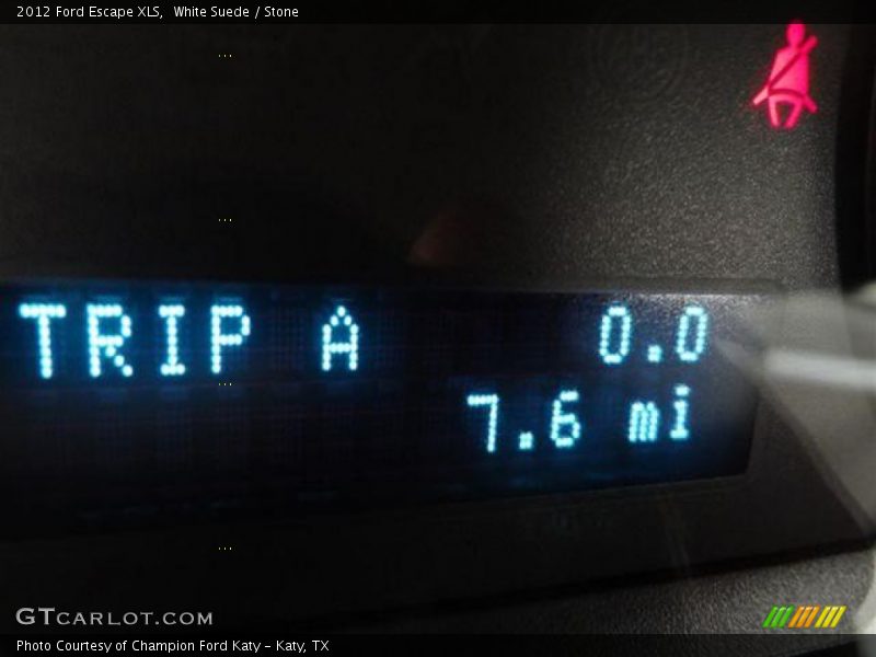 White Suede / Stone 2012 Ford Escape XLS