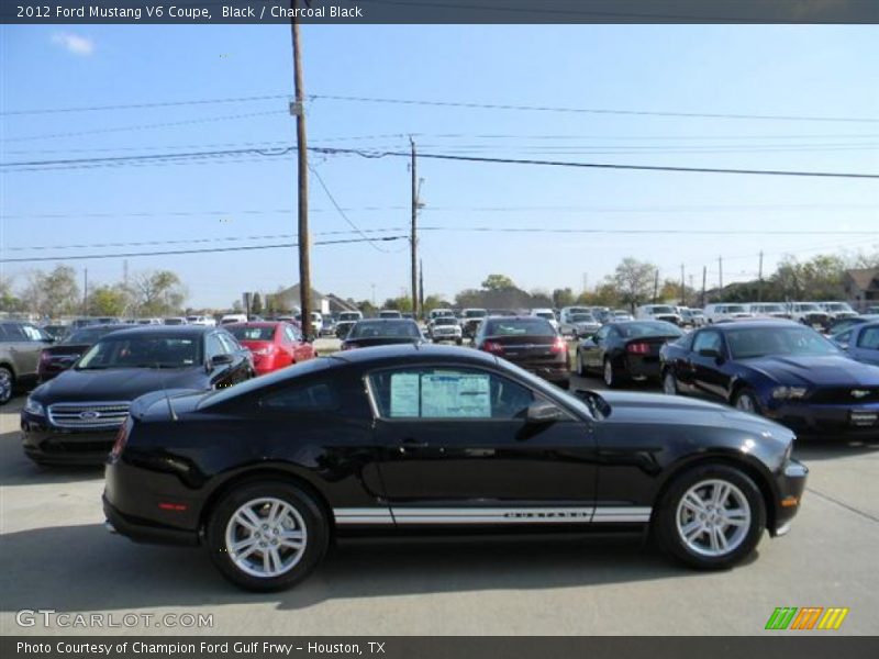 Black / Charcoal Black 2012 Ford Mustang V6 Coupe