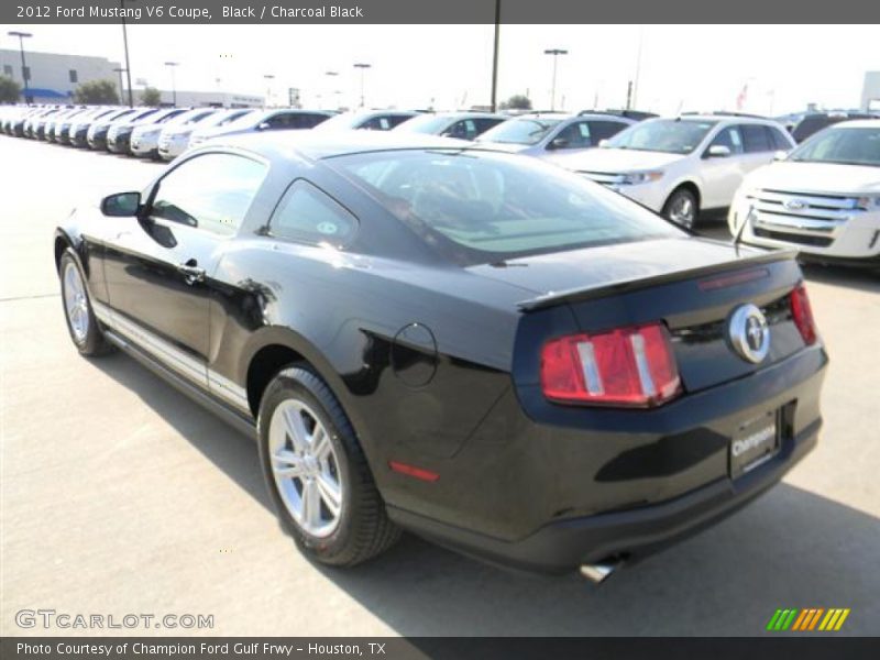 Black / Charcoal Black 2012 Ford Mustang V6 Coupe