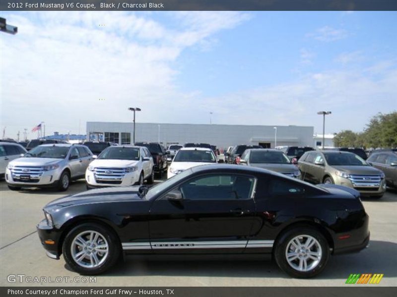 Black / Charcoal Black 2012 Ford Mustang V6 Coupe