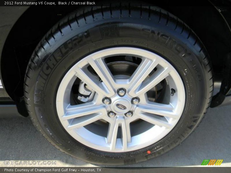 Black / Charcoal Black 2012 Ford Mustang V6 Coupe