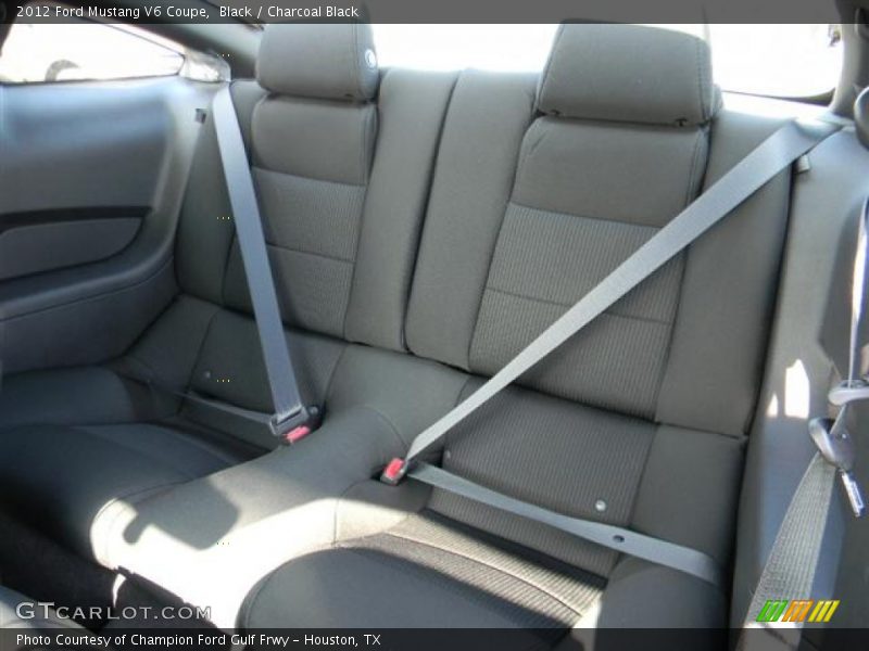Black / Charcoal Black 2012 Ford Mustang V6 Coupe