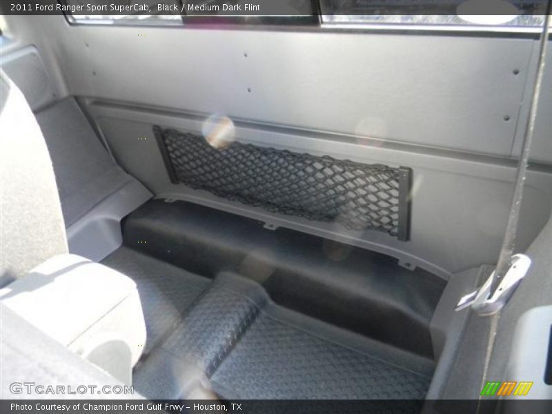 Black / Medium Dark Flint 2011 Ford Ranger Sport SuperCab
