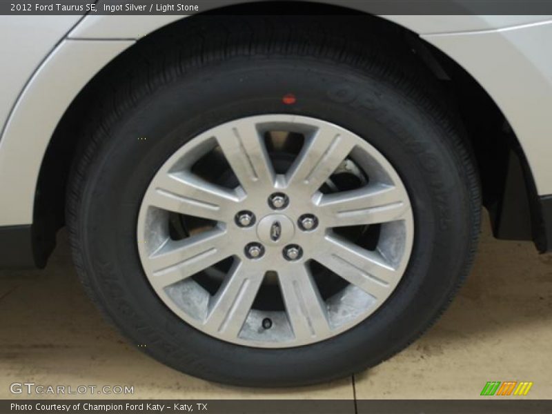 Ingot Silver / Light Stone 2012 Ford Taurus SE