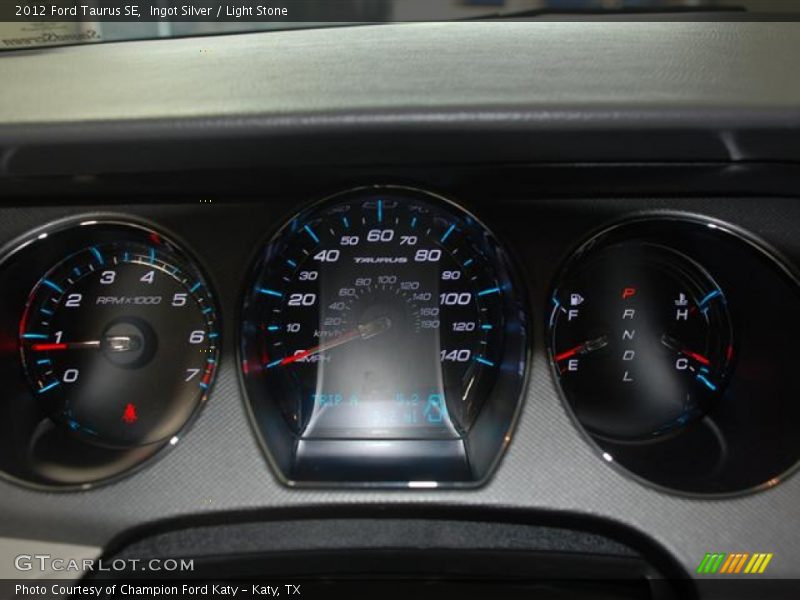  2012 Taurus SE SE Gauges