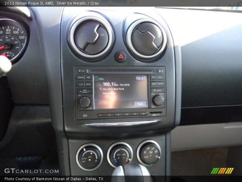 Silver Ice Metallic / Gray 2011 Nissan Rogue SL AWD