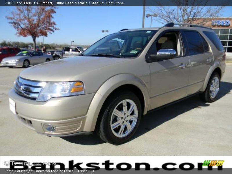 Dune Pearl Metallic / Medium Light Stone 2008 Ford Taurus X Limited