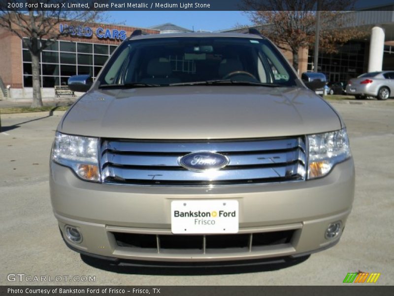 Dune Pearl Metallic / Medium Light Stone 2008 Ford Taurus X Limited