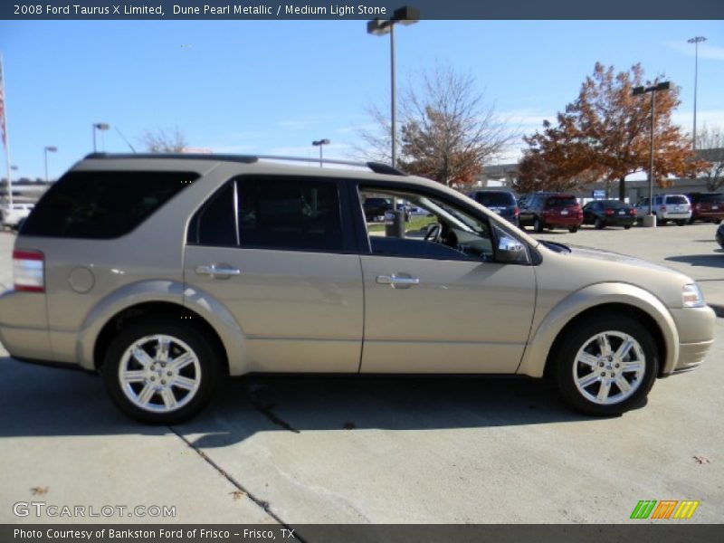 Dune Pearl Metallic / Medium Light Stone 2008 Ford Taurus X Limited