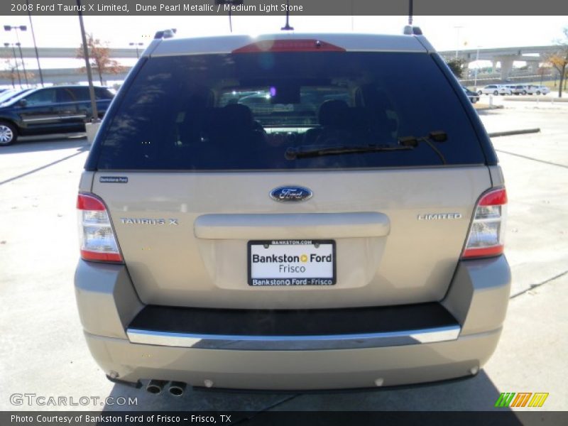 Dune Pearl Metallic / Medium Light Stone 2008 Ford Taurus X Limited