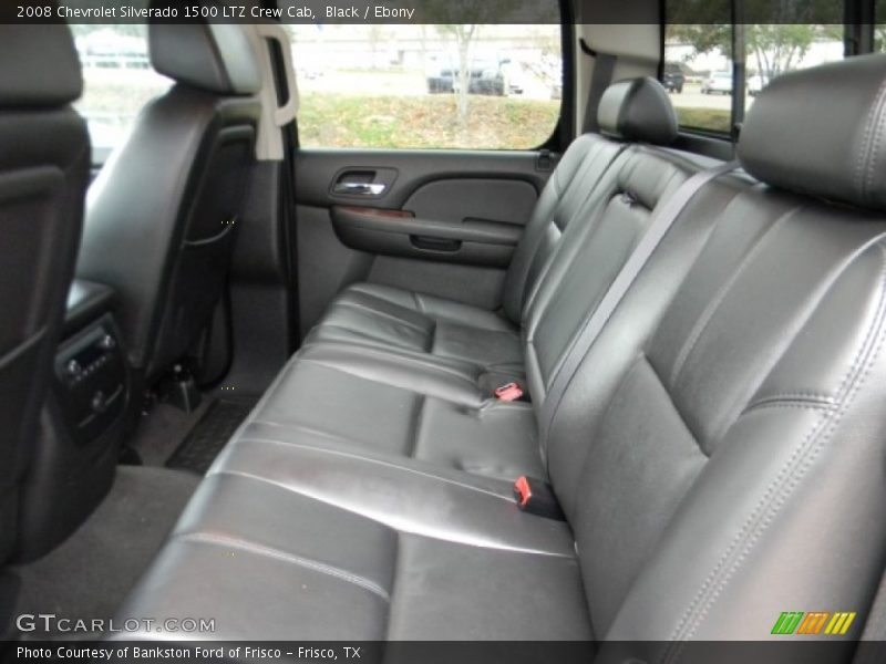 Black / Ebony 2008 Chevrolet Silverado 1500 LTZ Crew Cab
